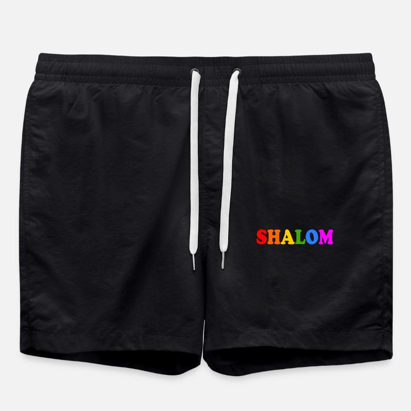 Shalom - Short de bain - noir