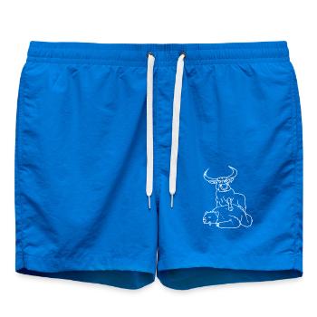 Bulle Bank Bear Stock Exchange Capital Actions Economie - Short de bain - cobalt blue - Devant