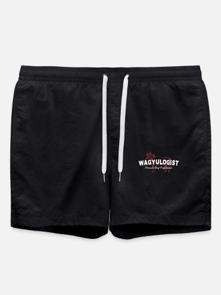 Wagyulogist Wagyu Beef GrillMaster Japan Steak - Swim Trunks - black