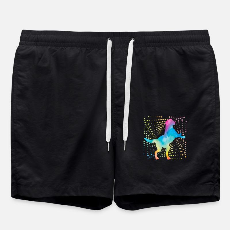 Labrador Rétro - Short de bain - noir