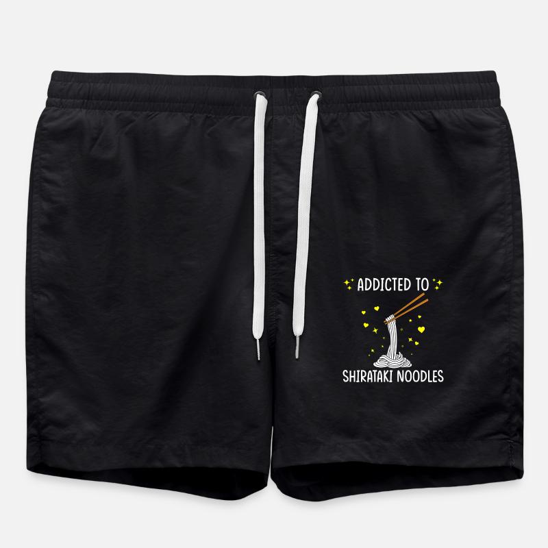 Shiritaki Noodles - Swim Trunks - black