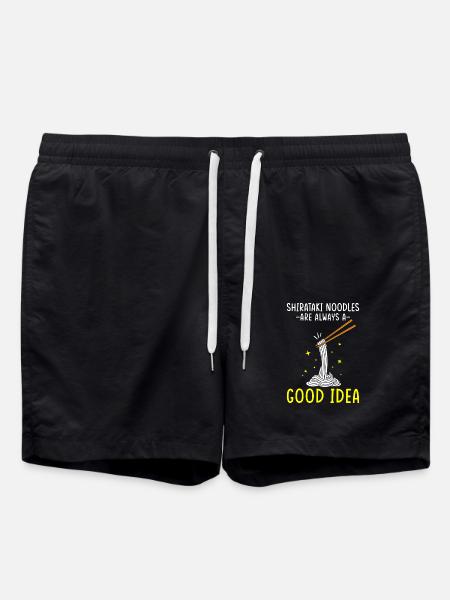 Shiritaki Noodles - Swim Trunks - black