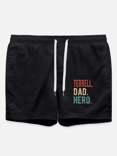 Terrell Dad Hero - Swim Trunks - black
