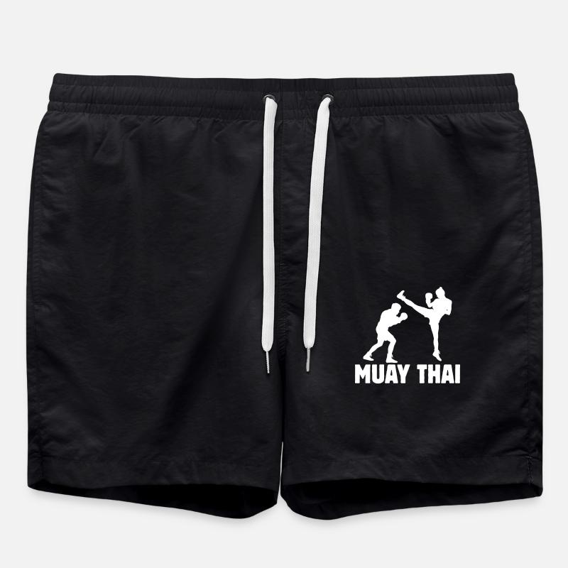 Muay Thaï - Short de bain - noir