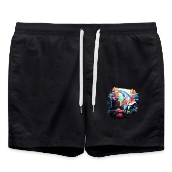 Skalar - Badeshorts - Schwarz - Vorne - AI Model Male 185 light (185cm)
