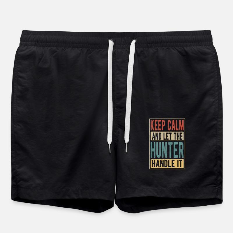 Cadeau rétro Hunter - Short de bain - noir