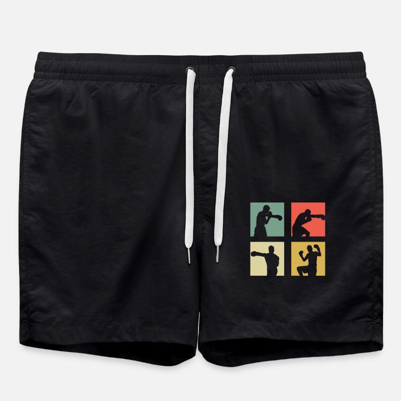 Boxe - Short de bain - noir
