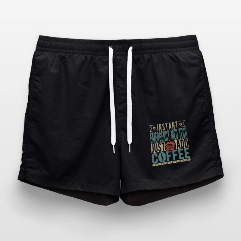 Instant Emergency Med Tech Il suffit d’ajouter du café Short de bain
