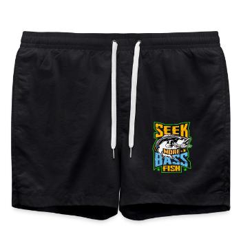 Cherchez plus de Bass Fish - Short de bain - noir - Devant - AI Model Male 185 light (185cm)