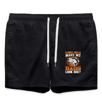 Est-ce que cela donne à ma basse un aspect gros ? - Short de bain - noir - Devant - AI Model Male 185 light (185cm)