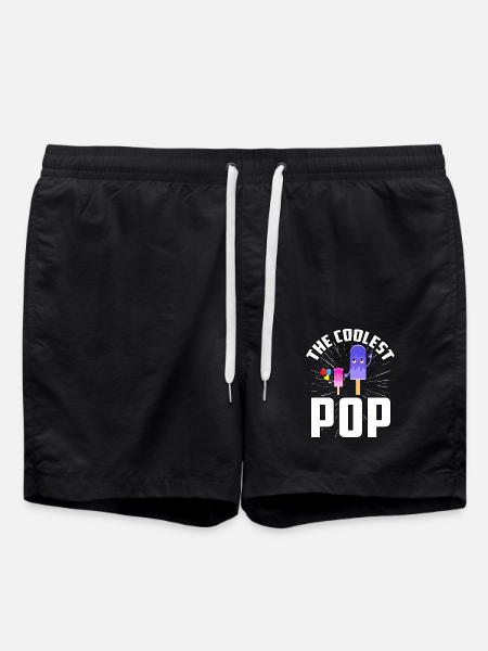 The coolest Pop - Swim Trunks - black