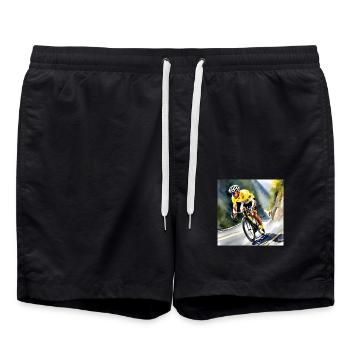 Au-delà du peloton - Short de bain - noir - Devant - AI Model Male 185 light (185cm)