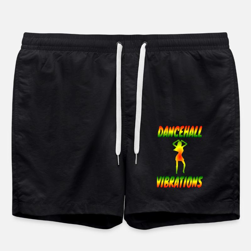 Dancehall - Swim Trunks - black
