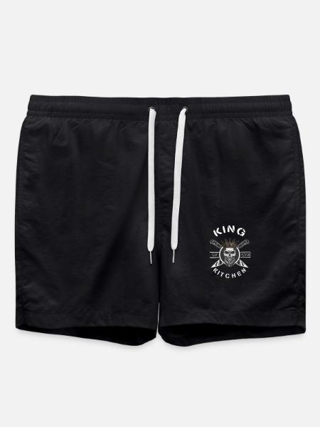 King of the kitchen - Swim Trunks - black