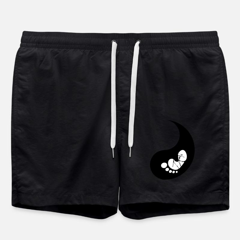 Half yin baby - Swim Trunks - black