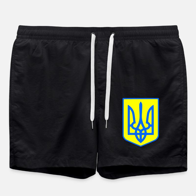 Ukraine - Short de bain - noir