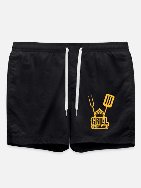 Grill Sergeant Grill Party Barbecue - Swim Trunks - black