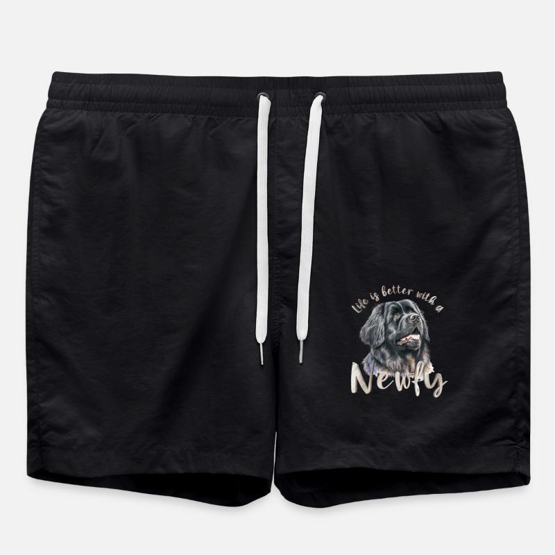 Newfoundlander - Swim Trunks - black