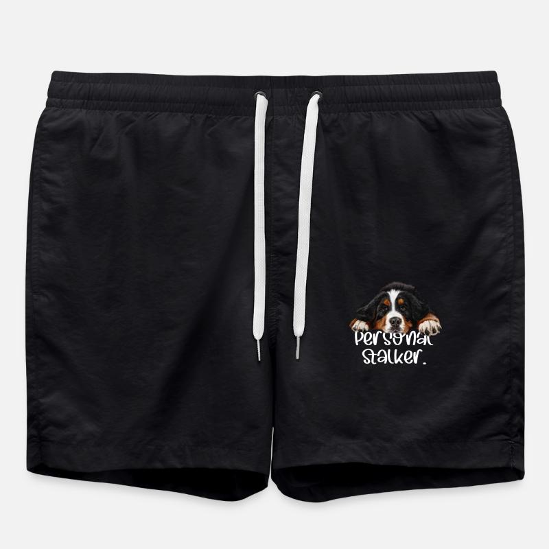 Berner Sennenhund - Badeshorts - Schwarz
