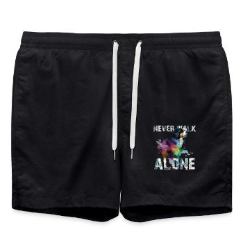 Bouvier bernois - Short de bain - noir - Devant - AI Model Male 185 light (185cm)