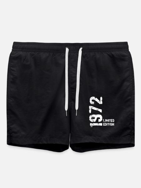 1972 - Swim Trunks - black