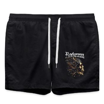 Majesté en fusion - Short de bain - noir - Devant - AI Model Male 185 light (185cm)