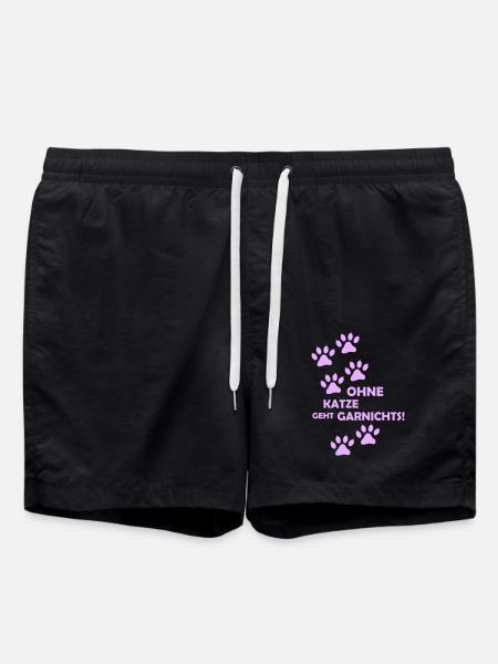 Rien ne fonctionne sans chat - Short de bain - noir