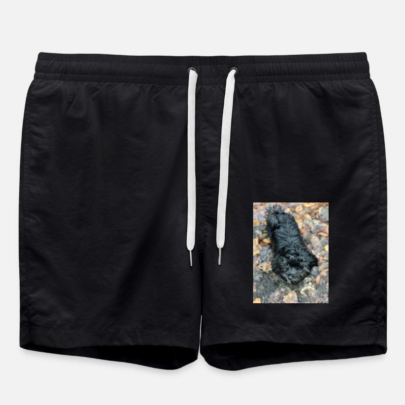 Havaneser forever - Badeshorts - Schwarz