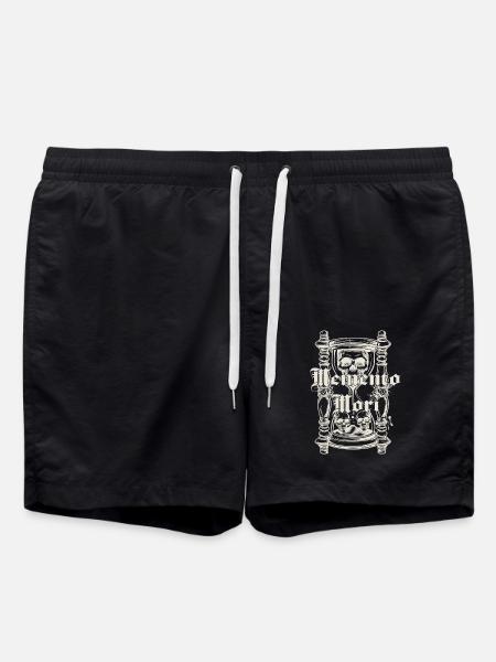 Memento Mori - Swim Trunks - black