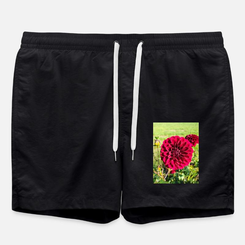 Dahlia (in german Dahlie) Dahlia - Swim Trunks - black
