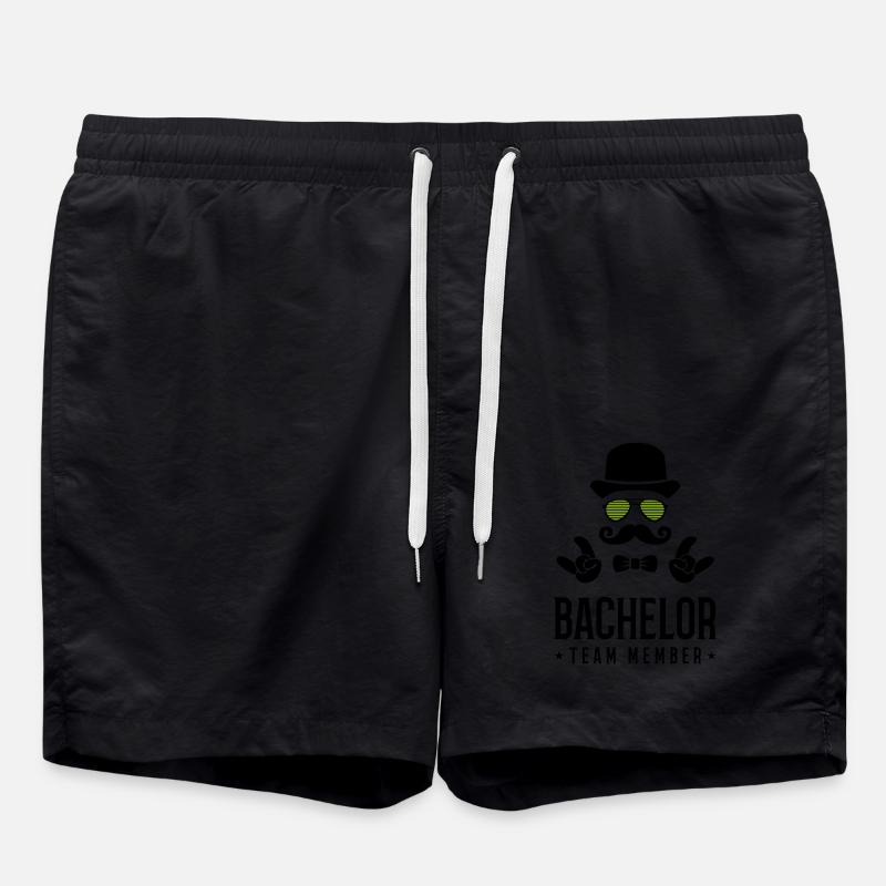 Bachelor Team Member - Swim Trunks - black