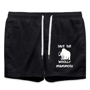 Mammouth - Short de bain - noir - Devant - AI Model Male 185 light (185cm)