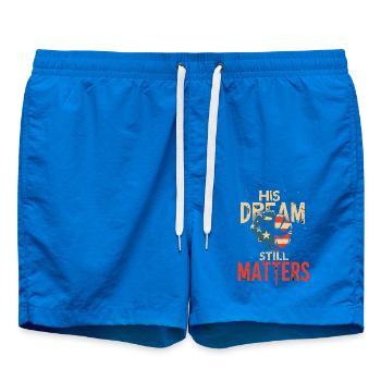 his dream still matters - mlk - Short de bain - cobalt blue - Devant