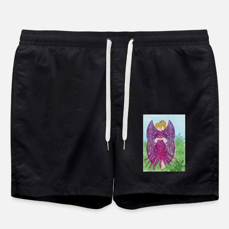 Zauberhafte Fee - Badeshorts - Schwarz