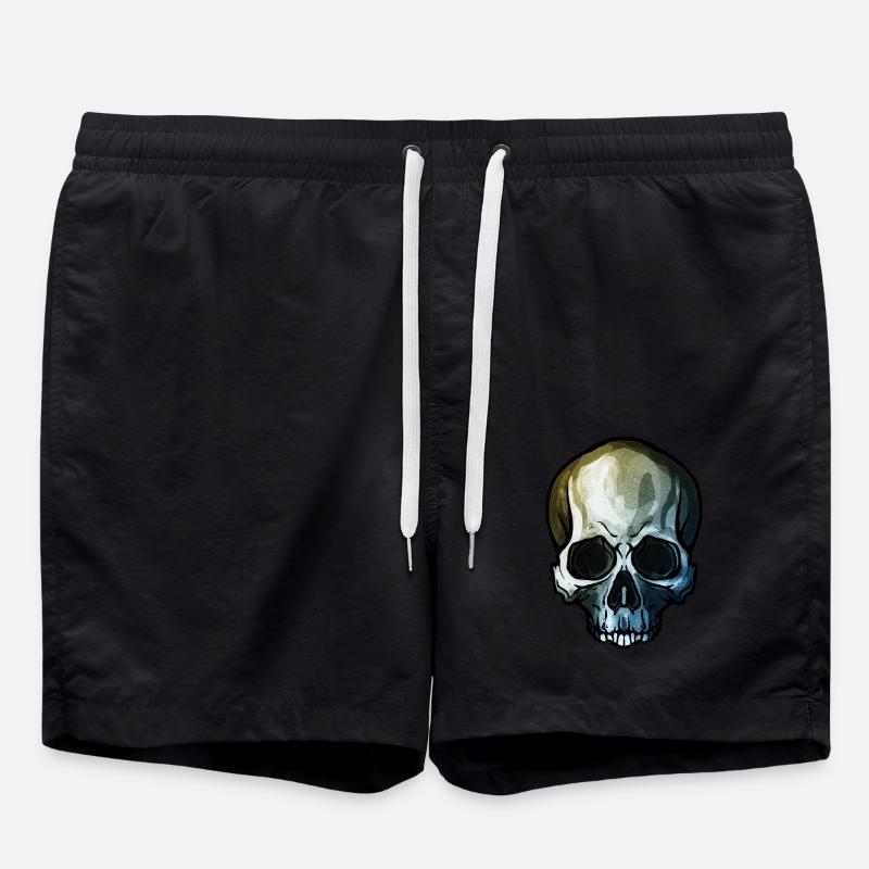 Crâne - Short de bain - noir