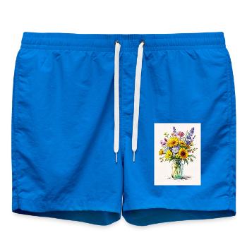 Un bocal plein de joie - Short de bain - cobalt blue - Devant