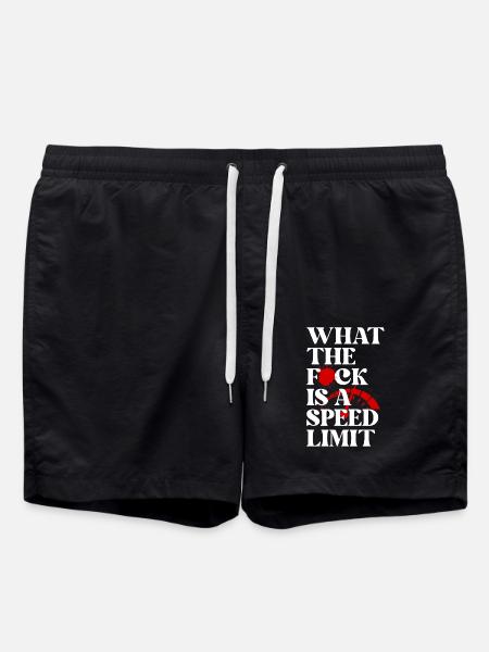 Car - Swim Trunks - black