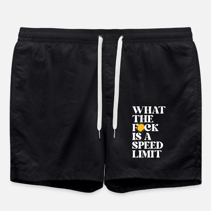 Car - Swim Trunks - black