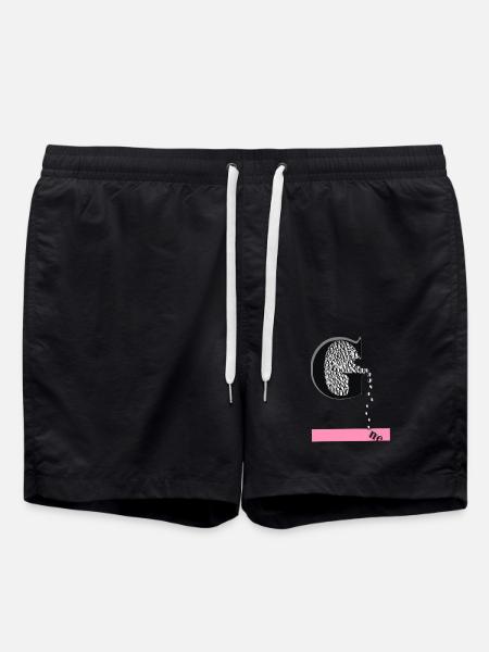 Gone in motion past lost - Swim Trunks - black