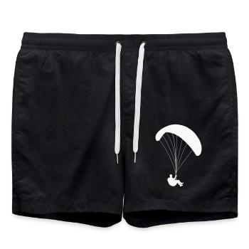 Parapentes Parachutistes - Short de bain - noir - Devant - AI Model Male 185 light (185cm)