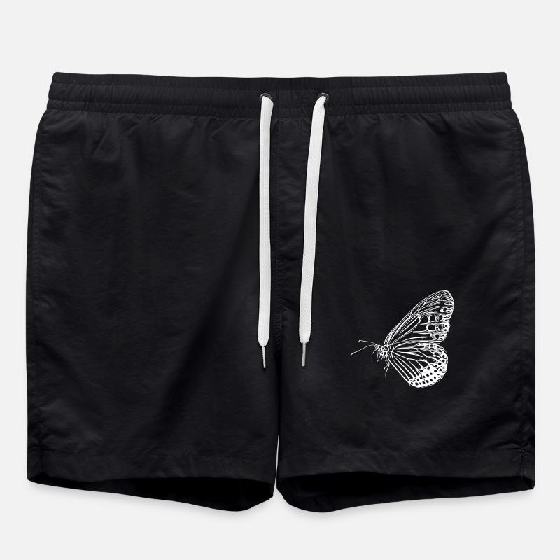 papillon - Short de bain - noir