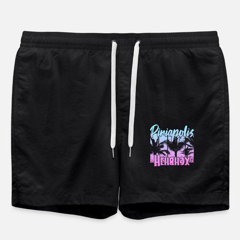 Piriápolis Uruguay - Swim Trunks - black
