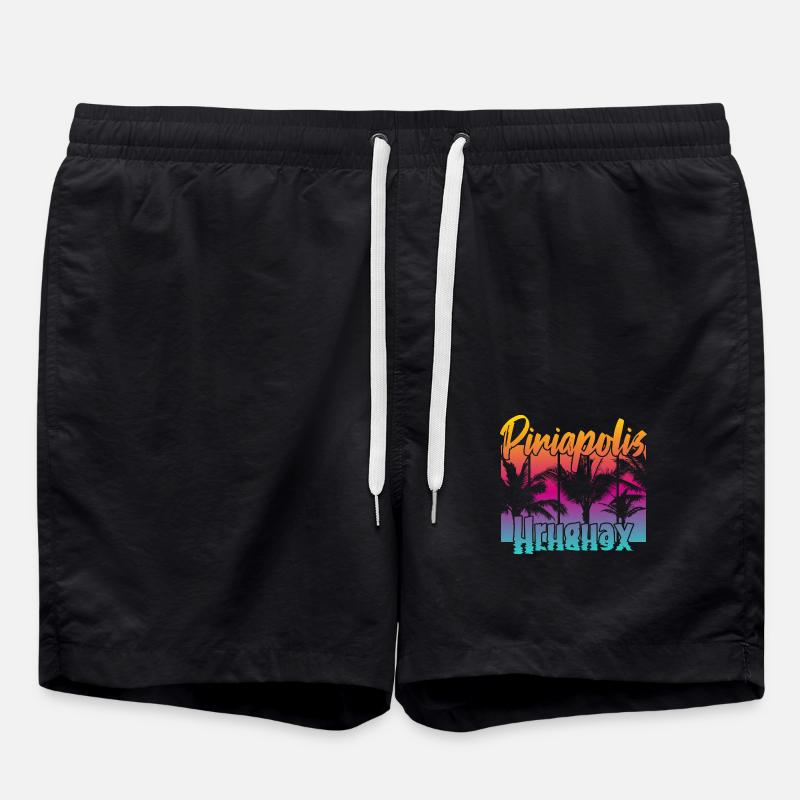 Piriápolis Uruguay - Swim Trunks - black