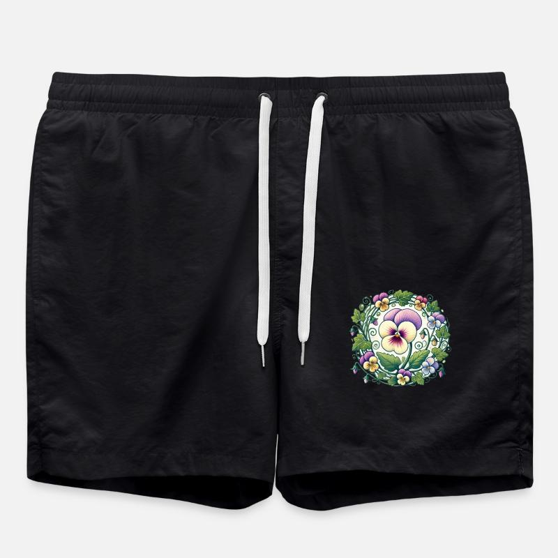Pansy - Swim Trunks - black