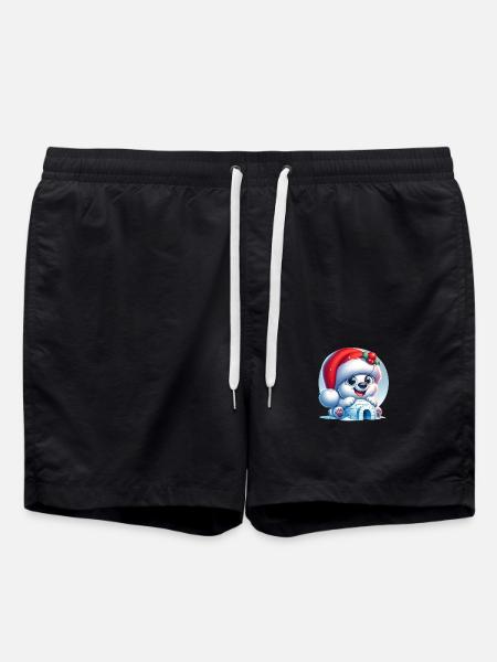 nounours polaire - Short de bain - noir