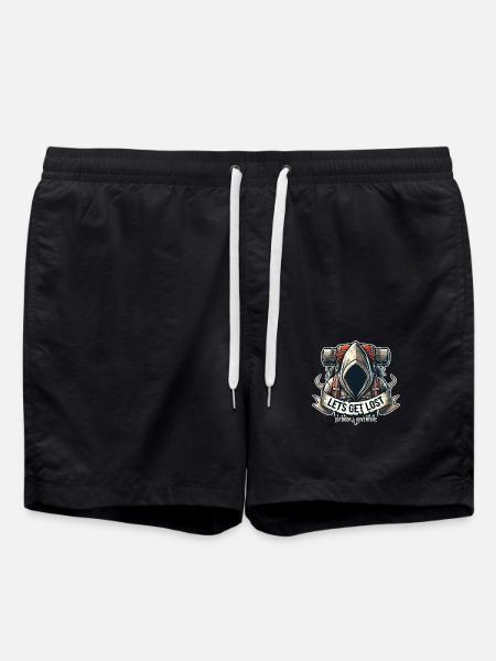 OUTDOOR ADVENTURE | THE EXPLORER | LIMITED EDITION - Swim Trunks - black