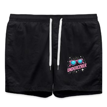Déguisement Undercover - Sunglasses Fun - Short de bain - noir - Devant - AI Model Male 185 light (185cm)