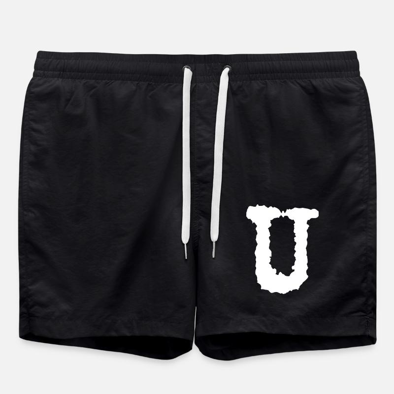 U - Short de bain - noir