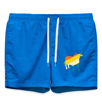 Bovins de buffle Bœufs - Short de bain - cobalt blue - Devant