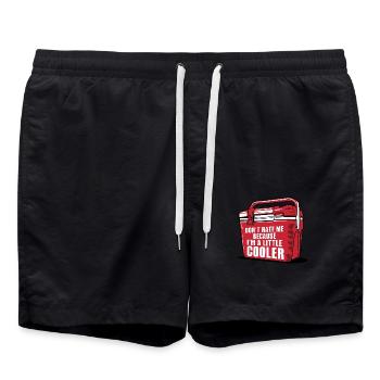 Un peu d’humour plus cool - Short de bain - noir - Devant - AI Model Male 185 light (185cm)